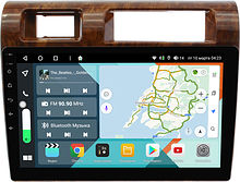 Штатная магнитола Toyota Land Cruiser J70 2007 - 2023 Wide Media KS9893QR-4/32 орех