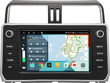 Штатная магнитола Toyota Land Cruiser Prado 2017-2020 Wide Media KS90036QR-4/32 авто с л.рулем,тип2