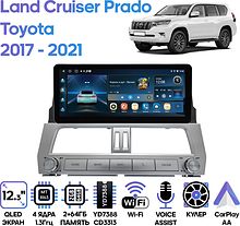 Штатная магнитола Toyota Land Cruiser Prado 2017 - 2021 Wide Media LC2119ON-2/64