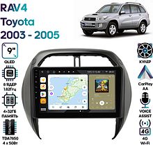Штатная магнитола Toyota RAV4 2003 - 2005 Wide Media MT9707QU-4/32