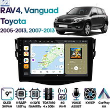 Штатная магнитола Toyota RAV4 2005 - 2013, Vanguard 2007 - 2013 Wide Media MT9086QU-4/32