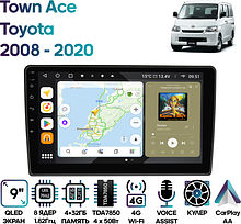 Штатная магнитола Toyota Town Ace 2008 - 2020 Wide Media MT9595QU-4/32