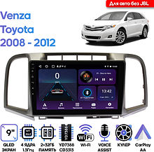 Штатная магнитола Toyota Venza 2008 - 2012 Wide Media LC9358ON-2/32T без JBL