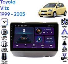 Штатная магнитола Toyota Vitz 1999 - 2005 Wide Media LC9294ON-2/32T