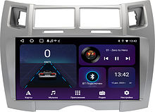 Штатная магнитола Toyota Vitz 2005 - 2010 Wide Media LC90034ON-2/32T серая, тип 2