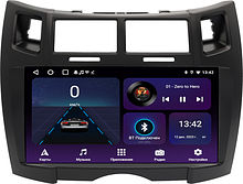 Штатная магнитола Toyota Vitz 2005 - 2010 Wide Media LC90040ON-2/32T черная, тип 2